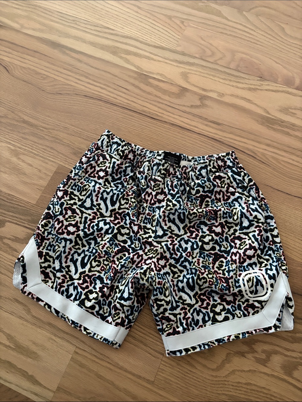 Overtime youth Multicolor Leopard Print Athletic Shorts